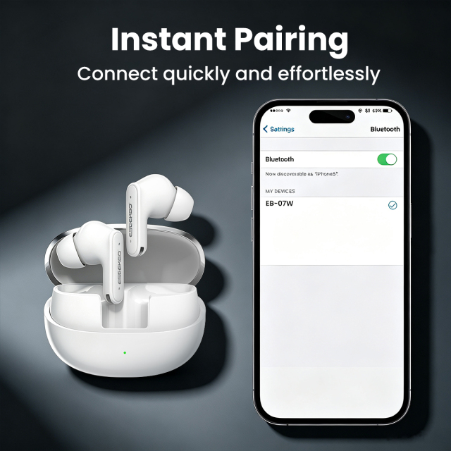 ESEEKGO EB-07W TWS Wireless Bluetooth Earphones