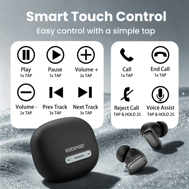 ESEEKGO EB-08B TWS Wireless Bluetooth Earphones