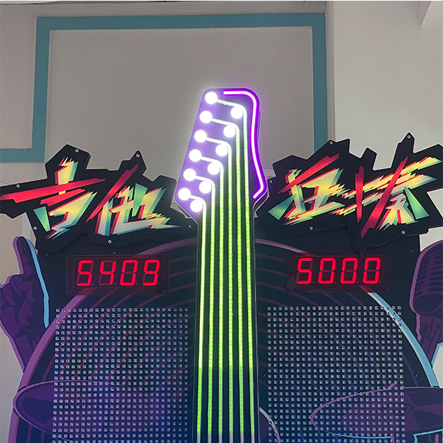 Crazy Guitar Hammer Game Machine