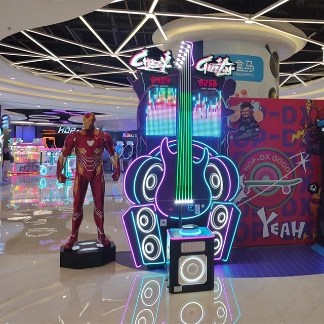 Crazy Guitar Hammer Game Machine