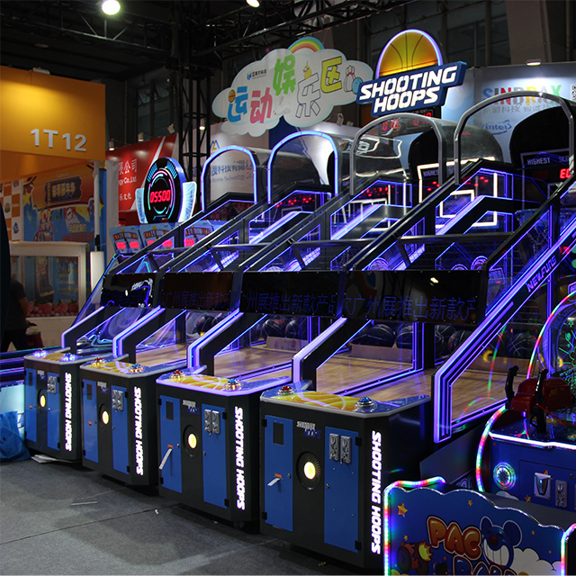 Shooting Hoops 7 Basketball Game Machine