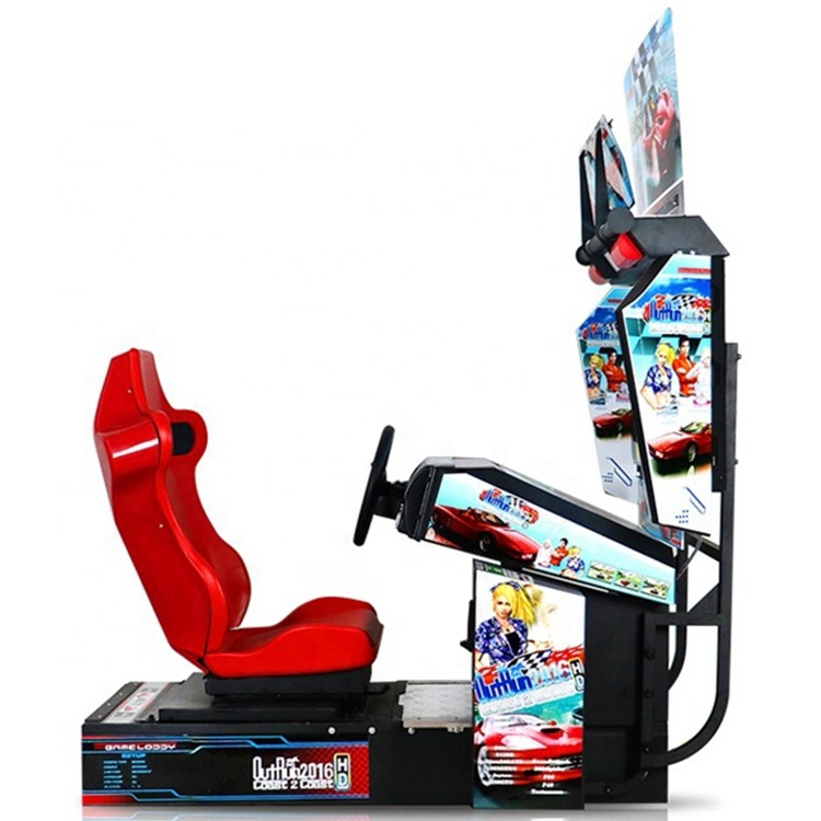 Video Arcade Game Machine Racing Car