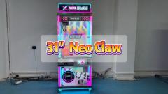 Claw Crane Machine Transaprent "Neo Claw" 31inch