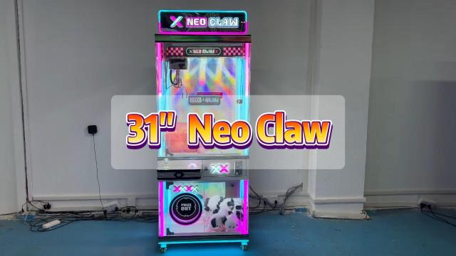 Claw Crane Machine Transaprent "Neo Claw" 31inch