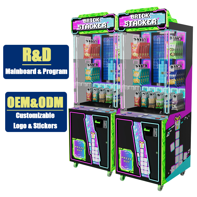 Brick Stacker X Prize Machine