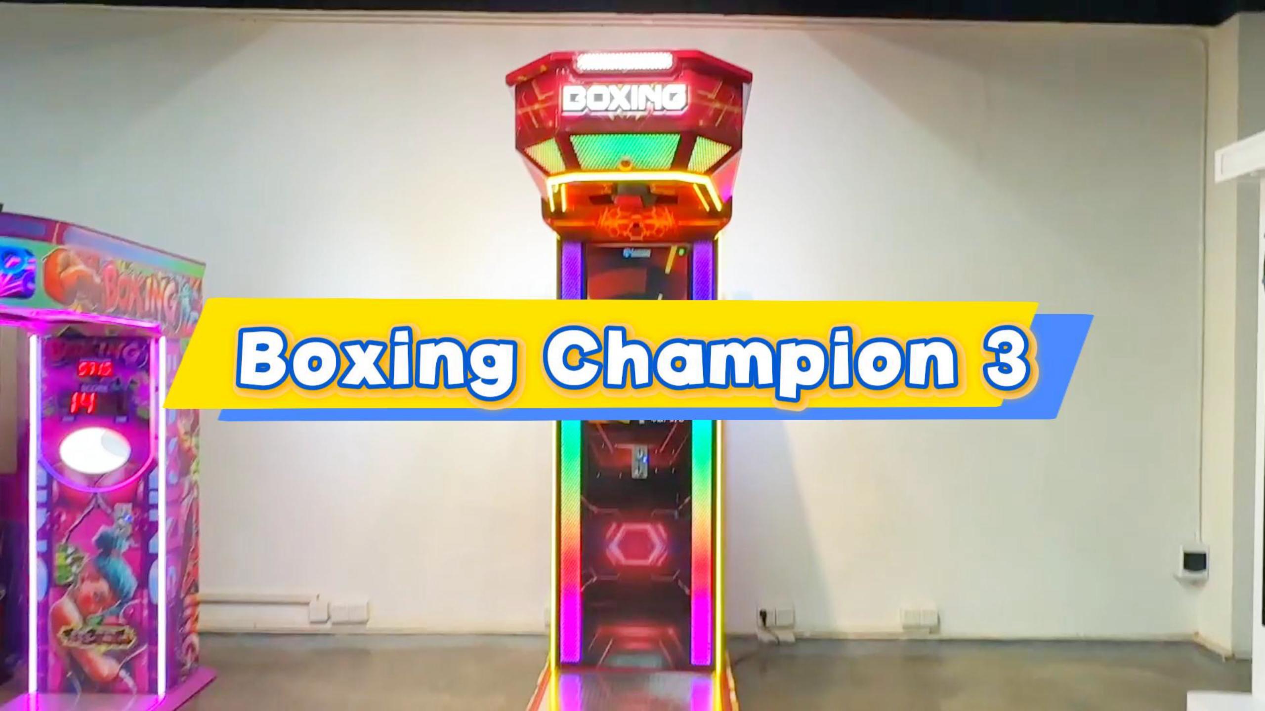 Boxing Champion 3 Punch Machine With 32-Inch HD Screen