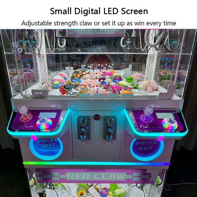 4 Players Crane Machine Neo Claw III