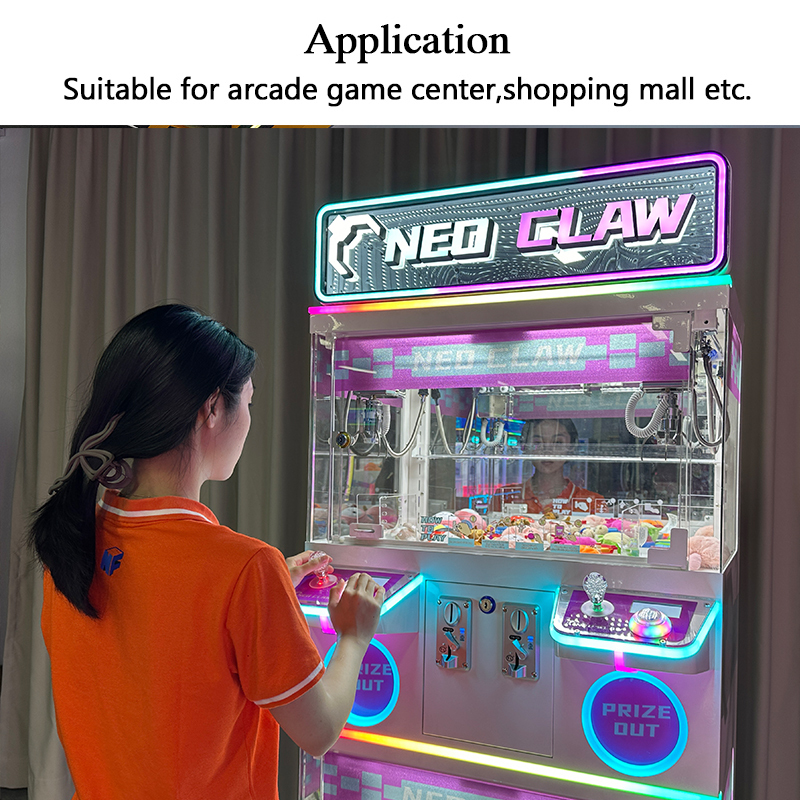 4 Players Crane Machine Neo Claw III