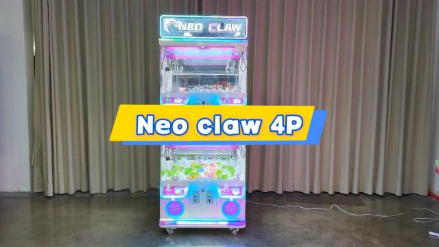 4 Players Crane Machine Neo Claw III