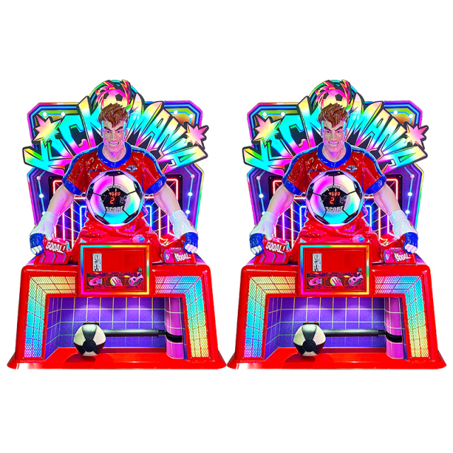 Sports Arcade Punching Machine Kick Mania