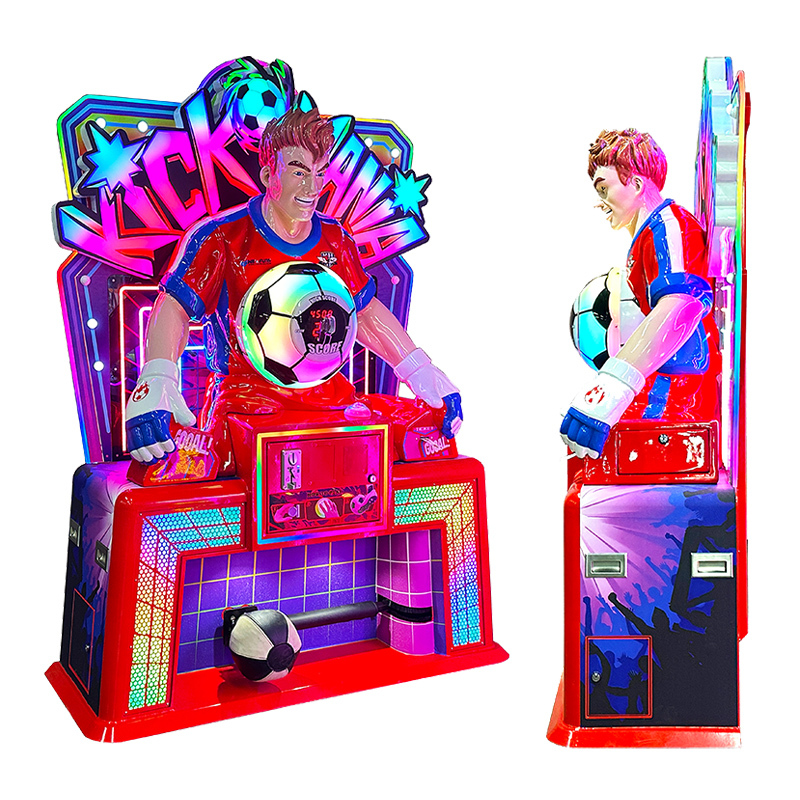 Sports Arcade Punching Machine Kick Mania