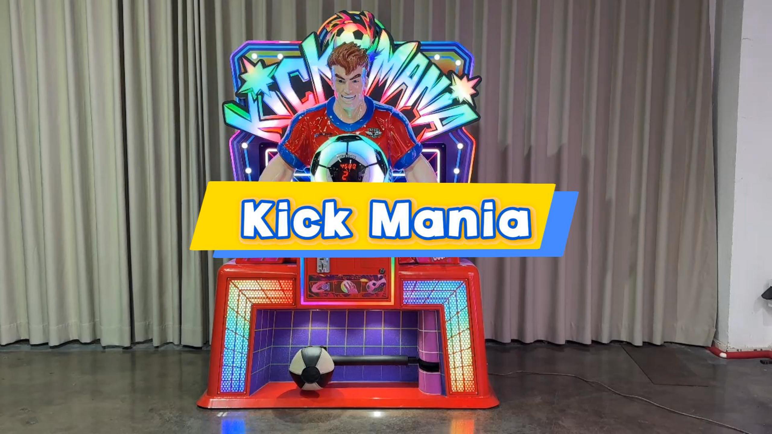 Sports Arcade Punching Machine Kick Mania