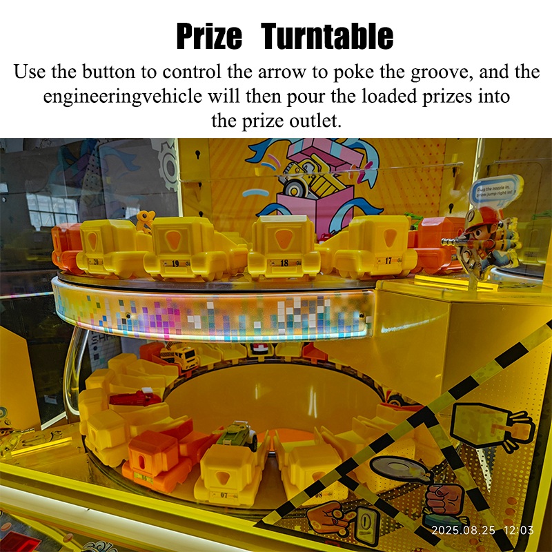Truck Power Poke A Prize Clip Machine