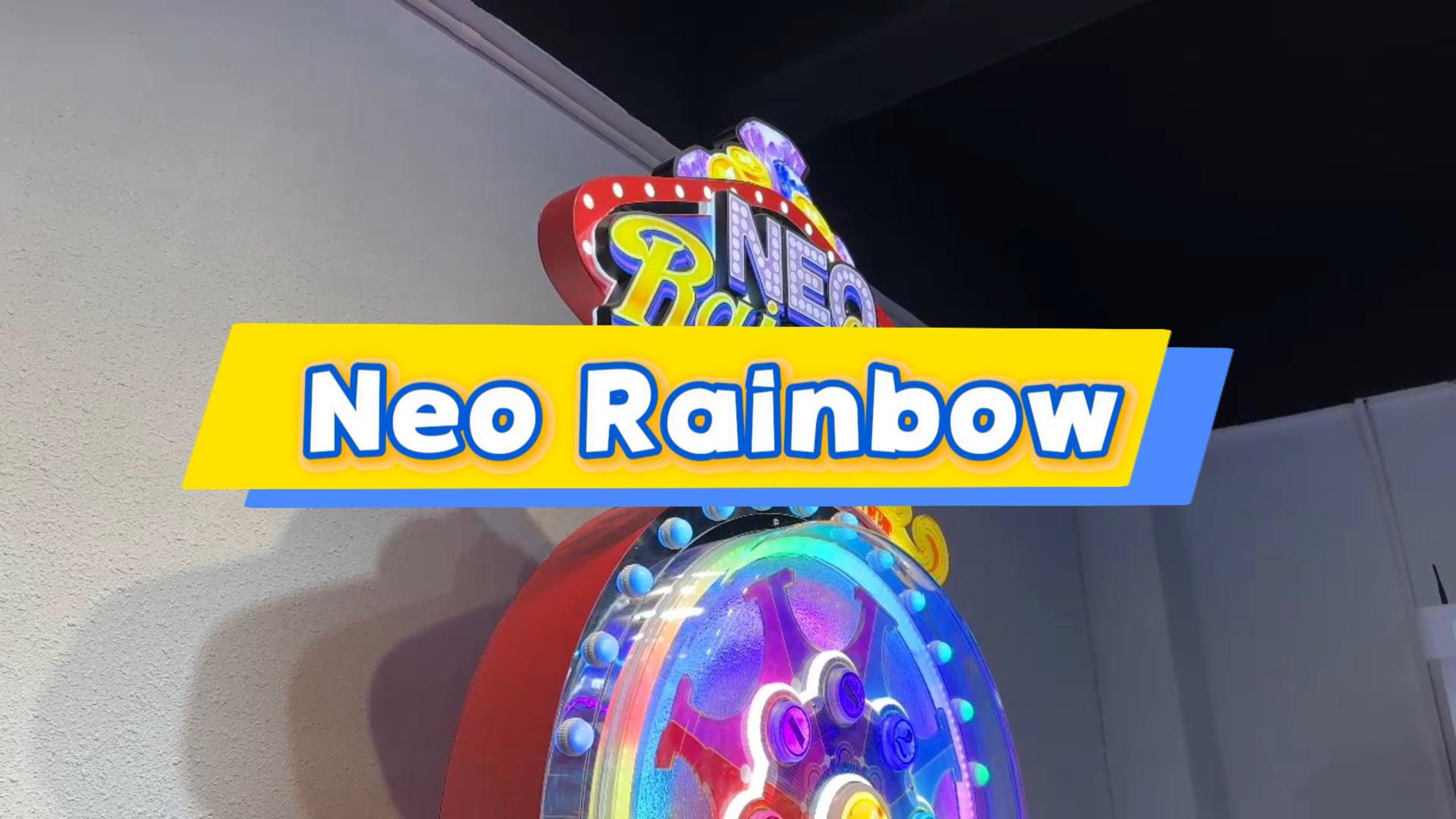 Neo Rainbow Arcade Machine