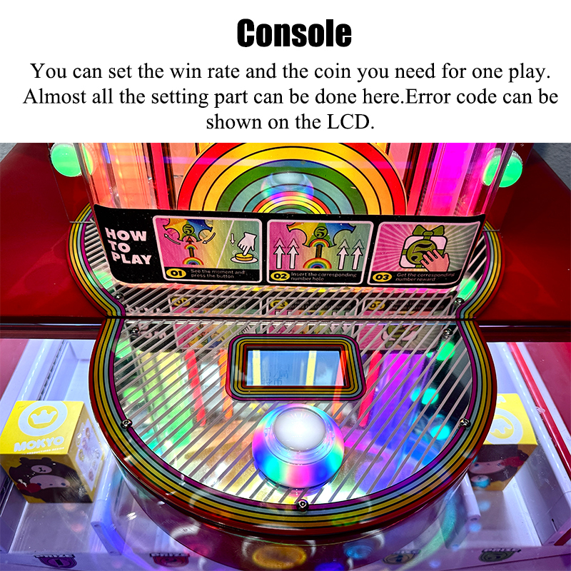 Neo Rainbow Arcade Machine