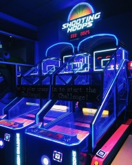 Shooting Hoops 7 Basketball Game Machine