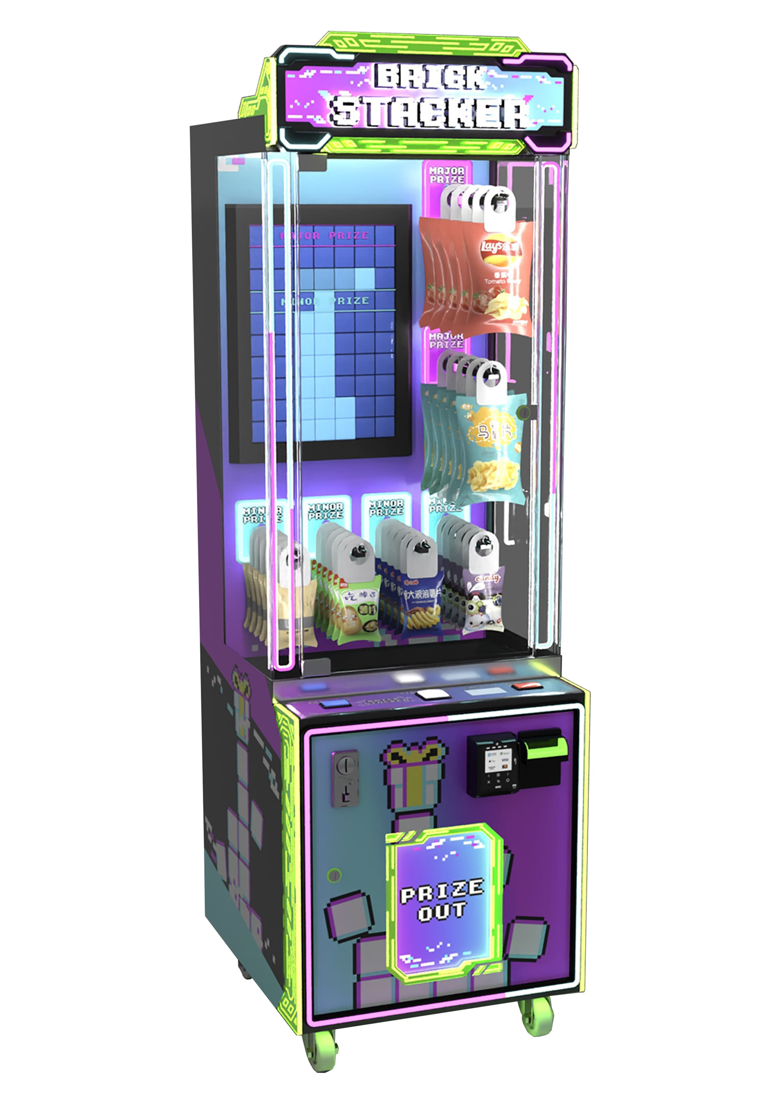 Mini Brick Stacker Prize Machine