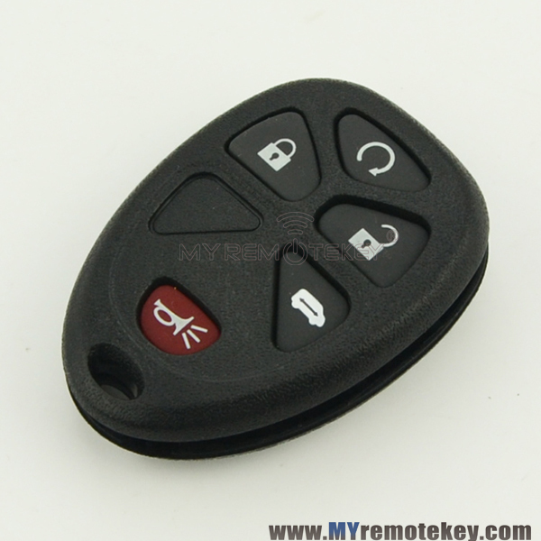 For Buick Lucerne remote fob case OUC60270 4 button with panic