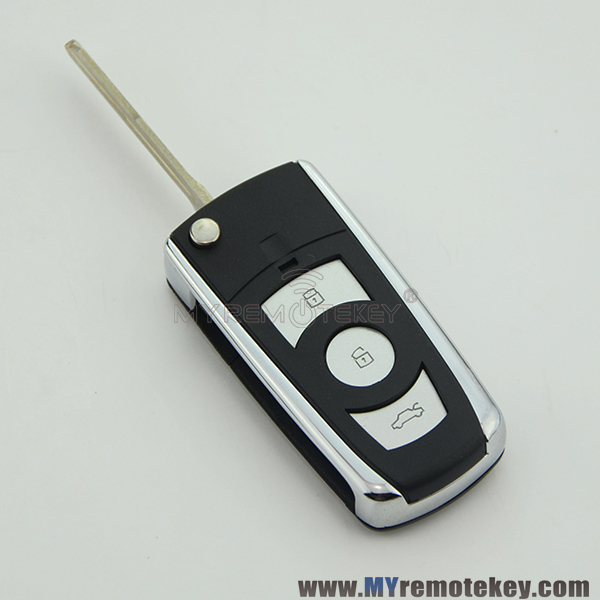 Flip refit key case for Hyundai 3 button