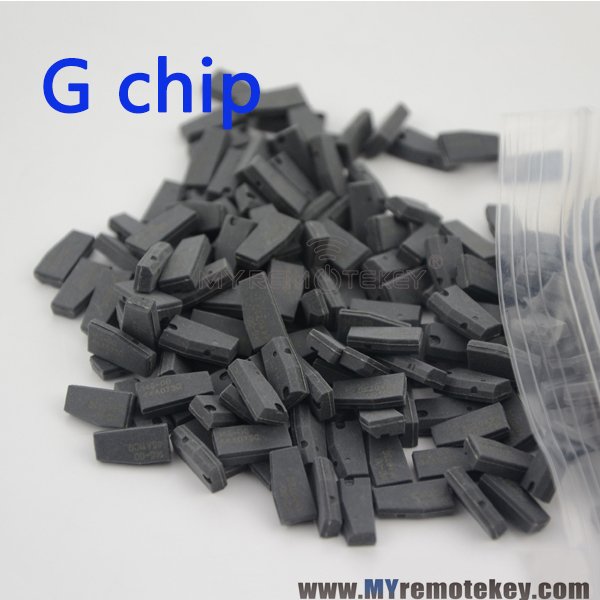 Key chip blank suitable for Toyota G chip transponder virgin carbon