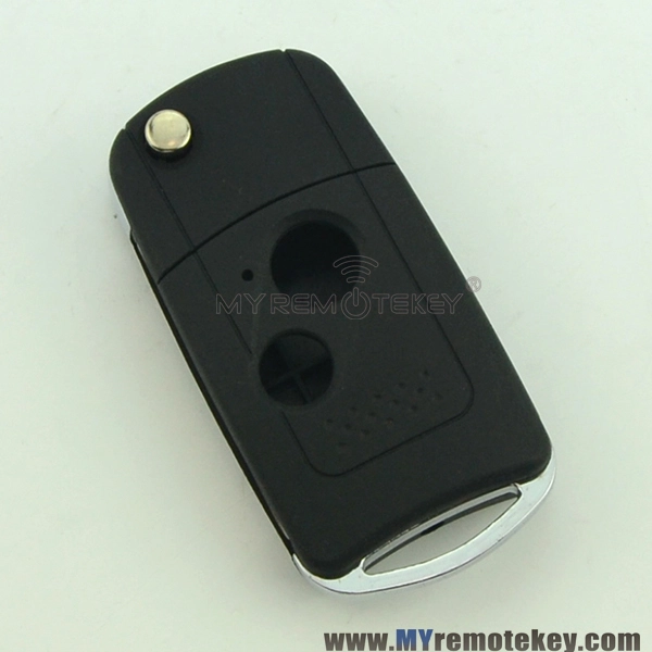 Refit flip remote key case shell for Honda 2 button