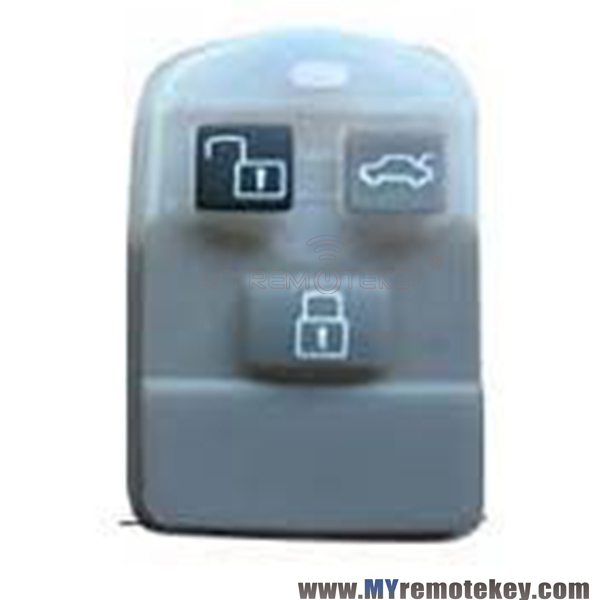 Remote rubber button pad for Kia Hyundai remote fob 3 button
