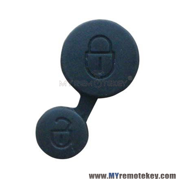 Remote button rubber pad for Peugeot Citroen remote key 2 button