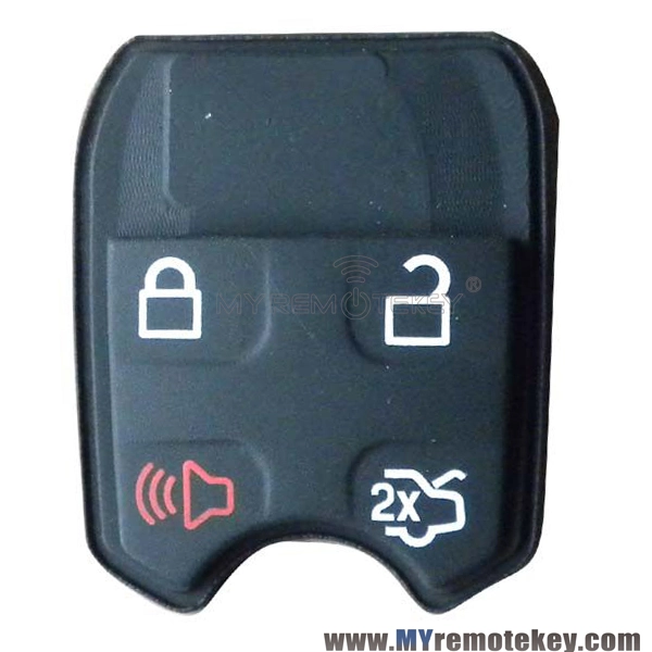 Remote button rubber pad for Ford remote key 4 button