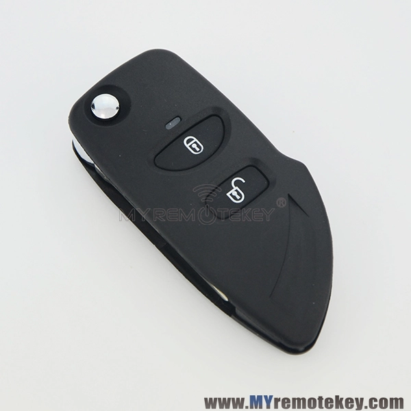 Refit flip remote key shell for Hyundai 2 button