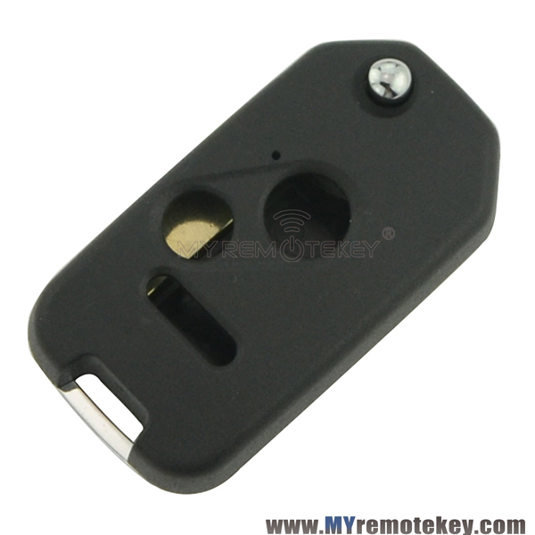 New type refit flip remote key case shell for Honda 2 button with panic