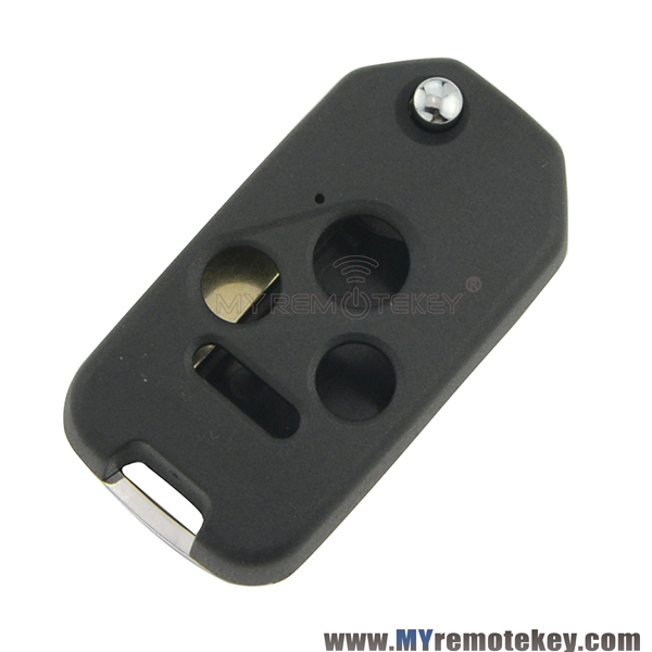 New type refit flip remote key case shell for Honda 3 button with panic