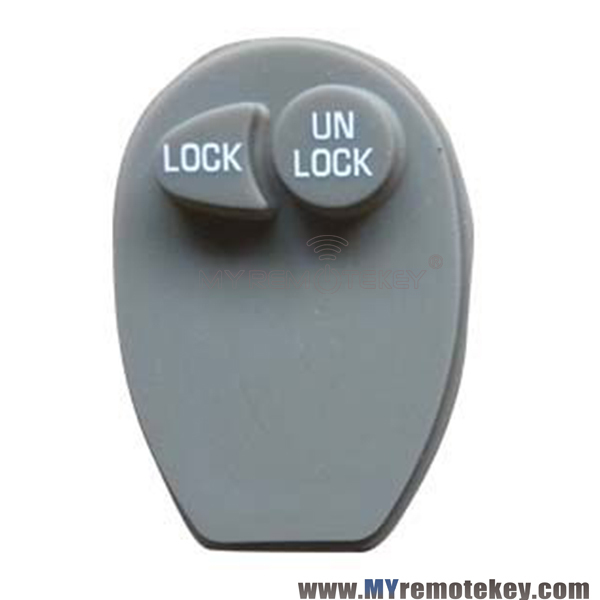 Remote rubber button pad for GM Buick remote fob 2 button