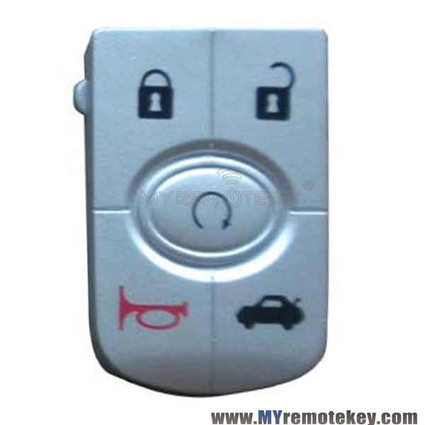 Flip remote key button pad for GM Buick car key 5 button