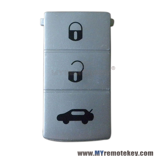 Remote button pad for Mitsubishi remote key 3 button