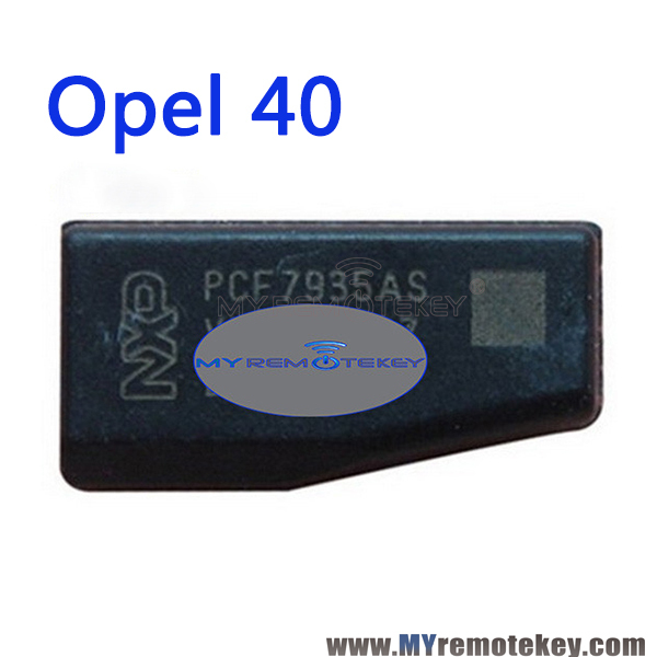 Opel 40 transponder chip