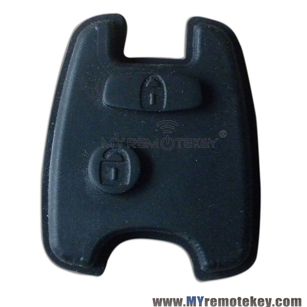 Remote button rubber pad for Peugeot Citroen remote key 2 button