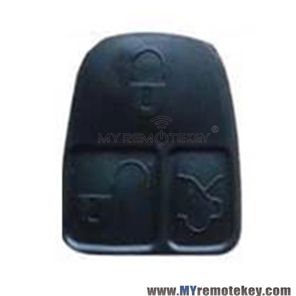 Remote button pad for Mercedes flip remote key 3 button