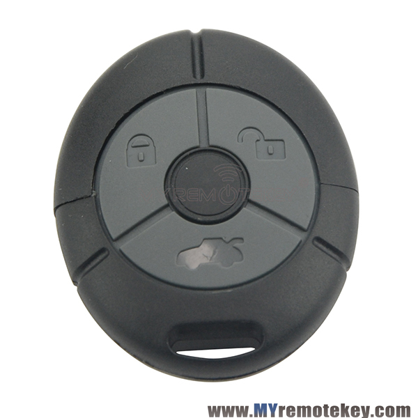 Remote key fob case shell for MG Rover 25 35 ZT 3 button