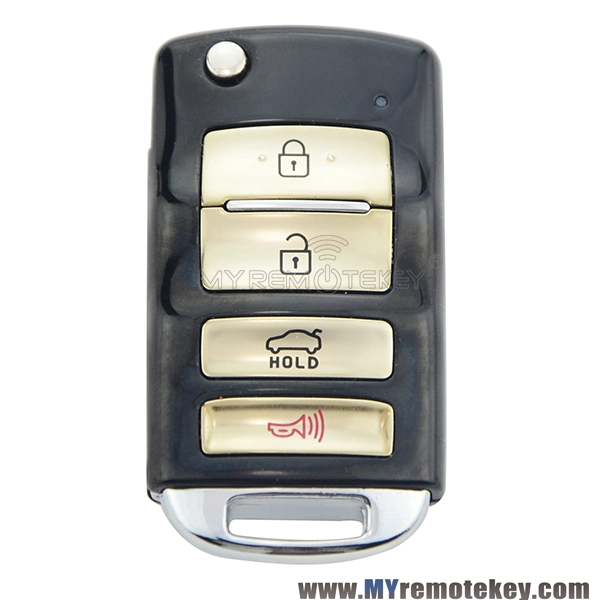 Flip remote key 4 button for Kia Hyundai