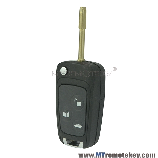 Refit flip remote key case shell for Ford Mondeo FO21 3 button