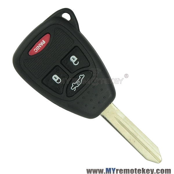 M3N5WY72XX OHT692427AA Remote head key ID46 PCF7941 315mhz ASK HITAG2 3 button with panic for Chrysler 300C Sebring Dodge JCUV Jeep Compass 04589199AC