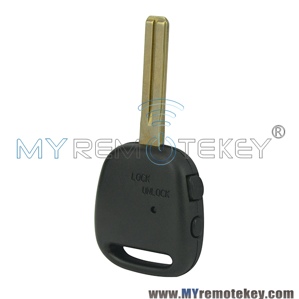 Remote car key for Toyota TOY48 2 button on side