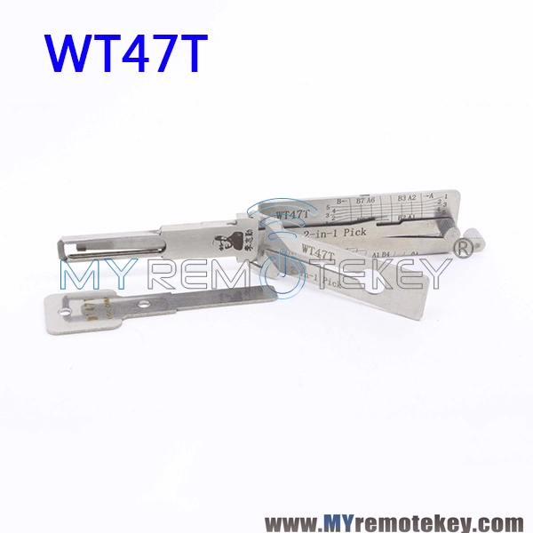 LISHI WT47T 2 in 1 Auto Pick and Decoder For New SAAB