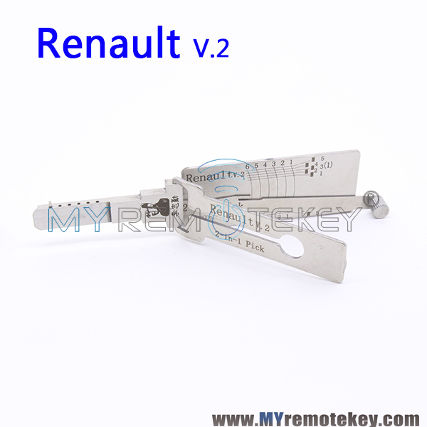 LISHI Renault v.2 2 in 1 Auto Pick and Decoder