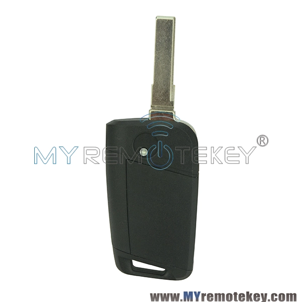 Flip remote key shell case 3 button for VW