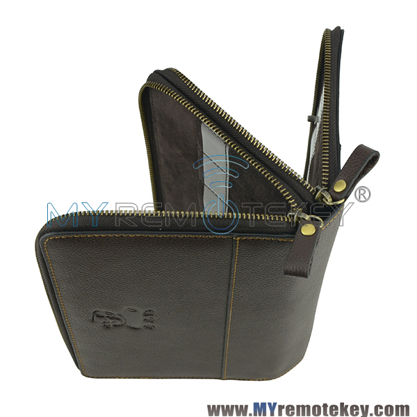 Genuine leather Lishi tool bag 24 tool room