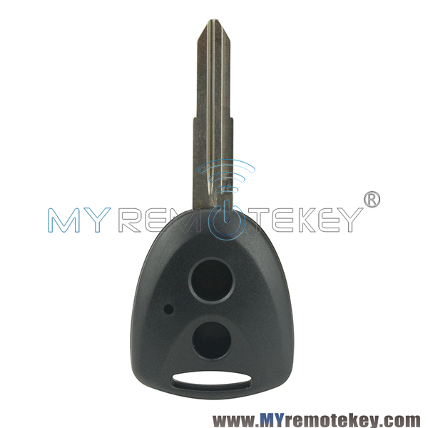 Remote key shell for Toyota DF 2 button