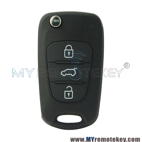 Flip remote key with 46chip 3 button TOY48 434Mhz for Hyundai I20 floding car key