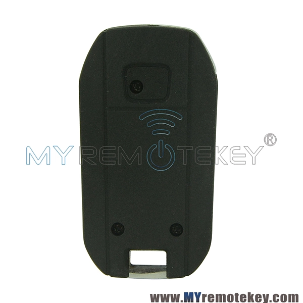 Refit flip remote key case shell for Honda 3 button