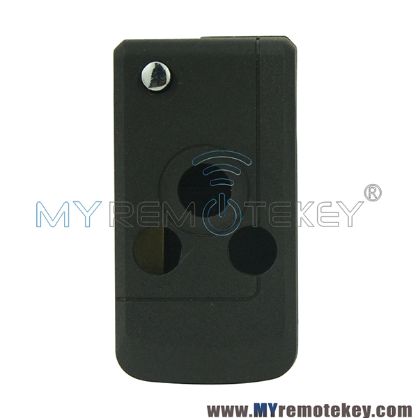 Refit flip remote key case shell for Honda 3 button